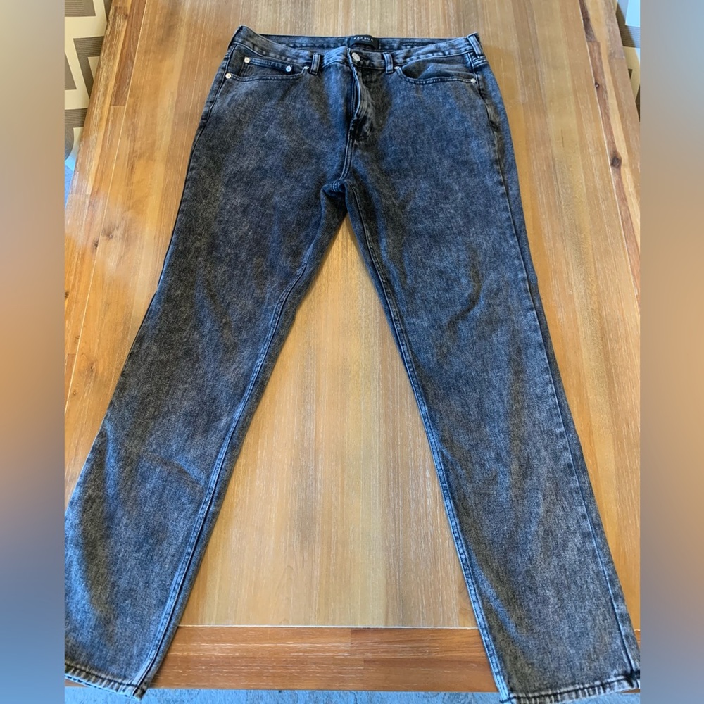 Pacsun Black Washed Jeans slim fit 36x32